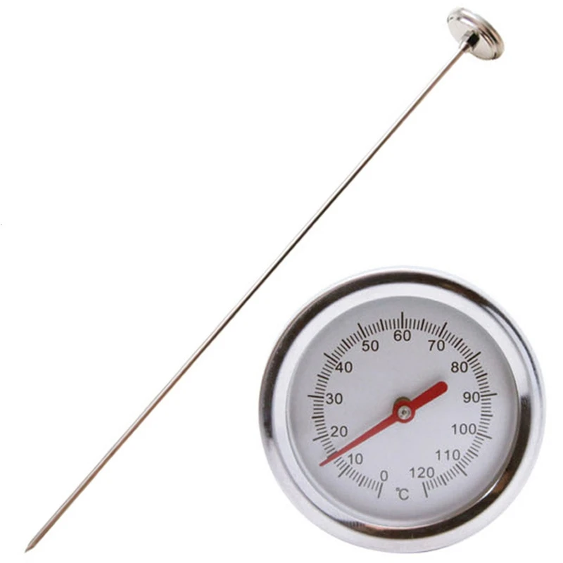 

Hot 20 Inch/50Cm Length Compost Soil Thermometer Premium Food Grade Stainless Steel Measuring Probe Detector