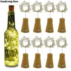 1 шт. 1 м2 м Солнечная энергия светодиодный светодиодные струны медный провод красочные гирлянды для вечерние свадьбы декор