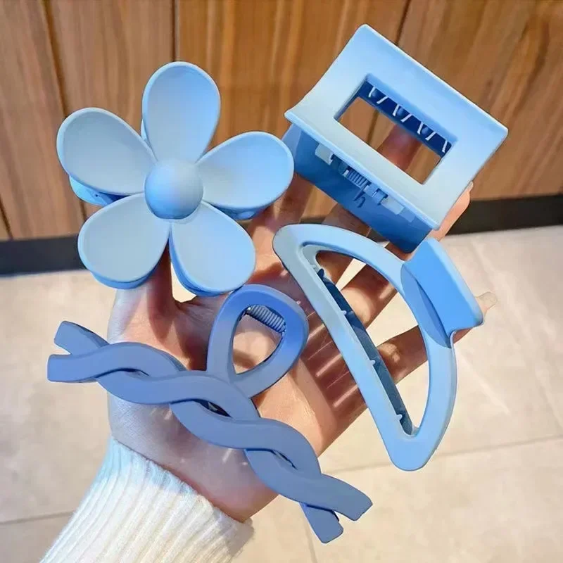 8 шт./компл. большие когти для волос в корейском стиле элегантные акриловые