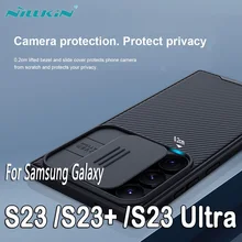 For Samsung Galaxy S23 /S23 Ultra Case NILLKIN CamShield Pro Slide Lens Camera Protection Back Shell For Samsung S23+ Plus Cover