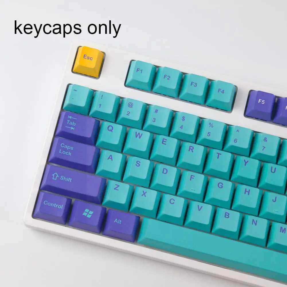 

124key For Gmk Skeleton King Keycaps Pbt Five-sided Sublimation Mechanical Keyboard For Standard 6.25 Mechanical Keyboard R3s7