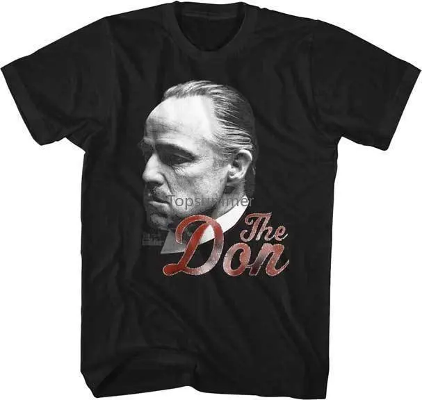 

The Godfather Don Corlenone The Don Adult T Shirt Classic Movie