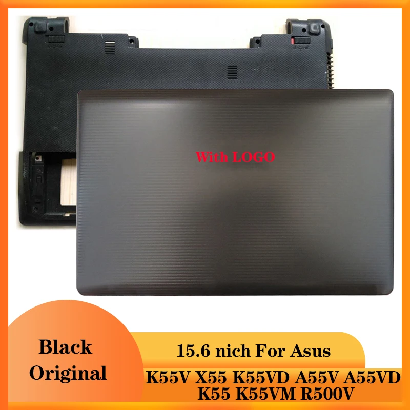 

NEW LCD Back Cover For Asus K55V X55 K55VD A55V A55VD K55 K55VM R500V Bottom Case Black