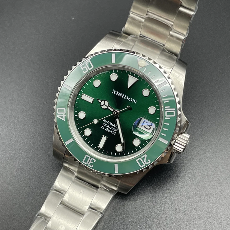 

Custom Luxury Brand Men's 40mm Automatic Watch Date MIYOTA8215 Sapphire Waterproof Luminous Oyster Mechanical Clock