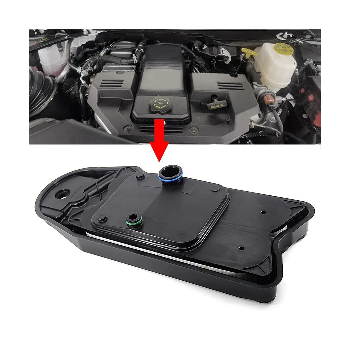 Фильтр шатуна CCV подходит для 2007-2020 Dodge Ram 6.7L I6 Cummins Turbo дизельный двигатель 904-418 4936636