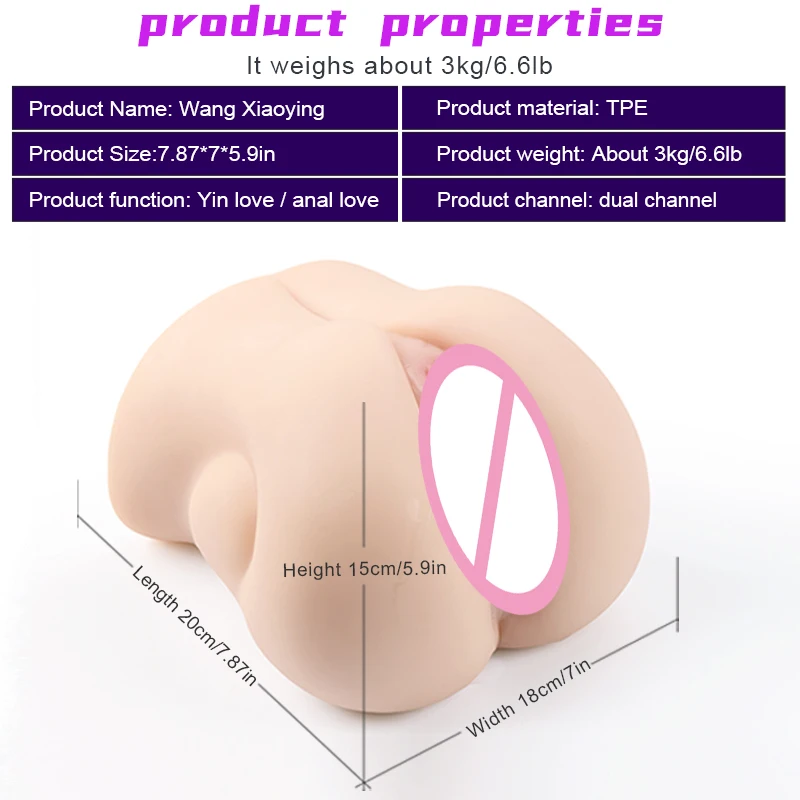 Pocket Pussy Vagina Adult Sex Toys Anal Man Masturbator Cup Realistic Silicone masterbater for men