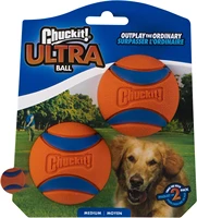 pet dog toy game ball ultra rubber ball dogs resistance bite mediu dog chew funny pet training products medium 2 5 inch 2 pack