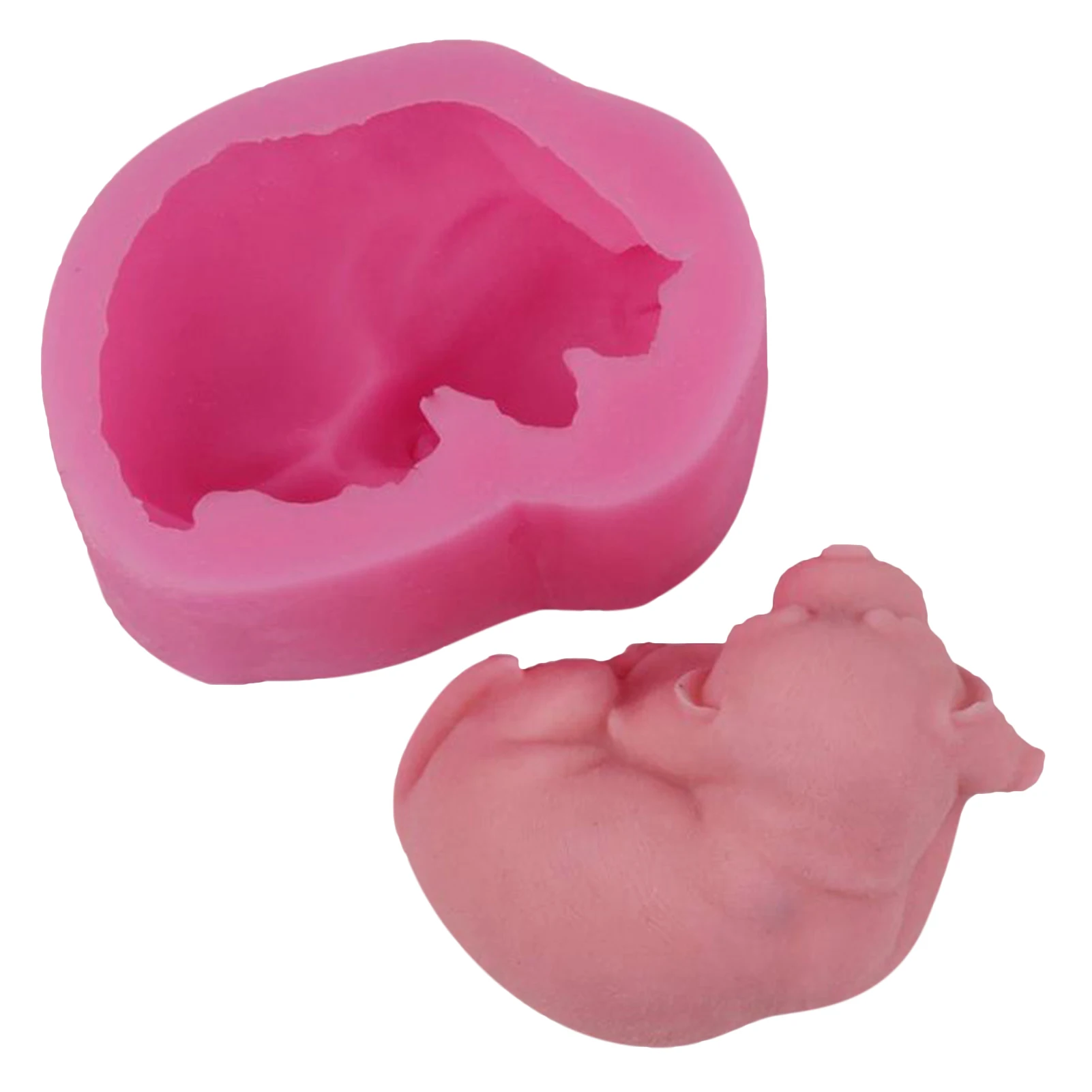 

Силиконовые 3D формы для собак, силиконовые формы для свечей, животные, силиконовые формы для рукоделия «сделай сам», изготовление тортов, шо...