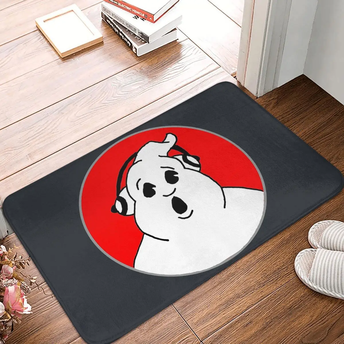

Ghostbusters Film Movie Non-slip Doormat Bath Mat Minute Podcast Balcony Carpet Welcome Rug Home Decor