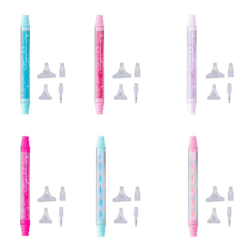 Набор для росписи 5D алмазами смолы: ручки для сверления точек, анти-скользящий коврик, крест-стежки вышивки, ремесло самостоятельно включено.