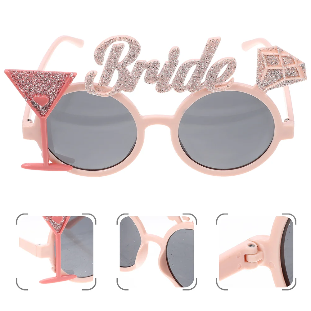 

Bride Groom Glasses Wedding Shower Eyeglasses Bachelor Party Supplies Decorations