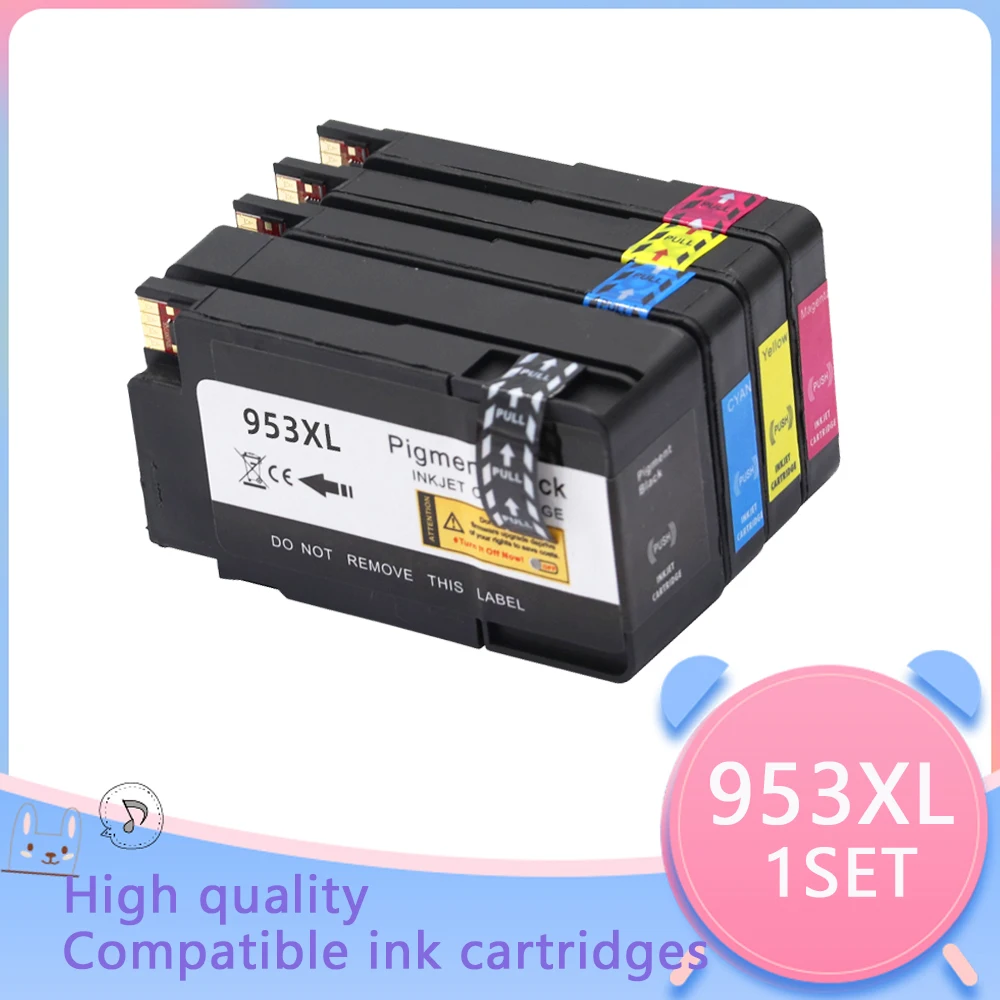 953XL Φ для HP 953 XL совместим с Officejet Pro 7720 7730 7740 8710 8715 8718 8720 Peinter |