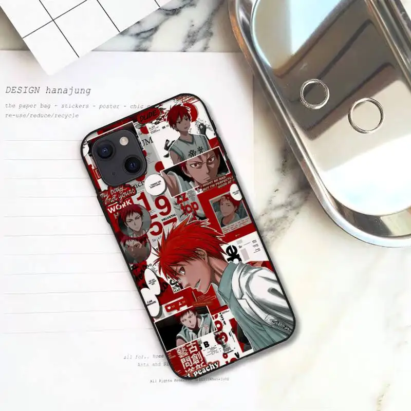 Баскетбольный чехол для телефона Akashi seiпрору Kurokos iPhone 11 12 Mini 13 Pro XS Max X 8 7 6s Plus 5 SE XR -