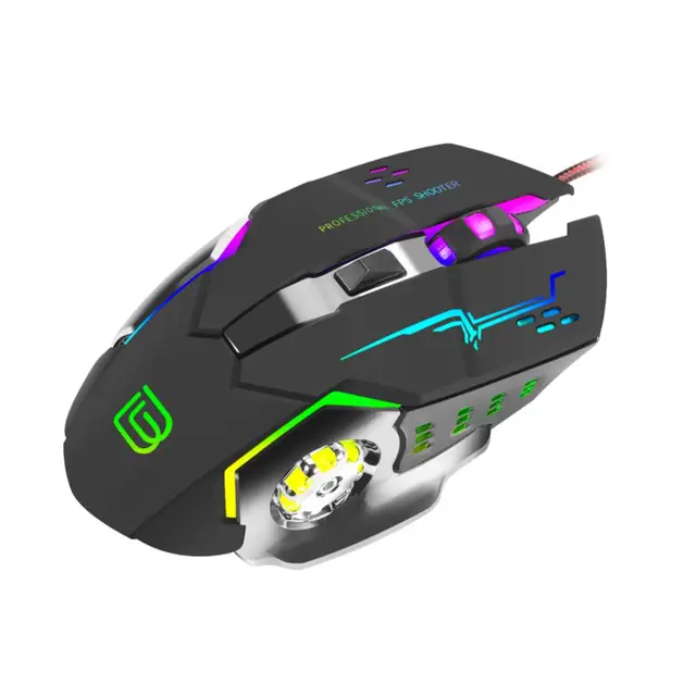 BAJEALG8 Professional Wireless/Wired Gaming Mouse With 6 Buttons 3200 DPI LED Optical USB Computer Mouse Gaming Mouse Accessorie 6