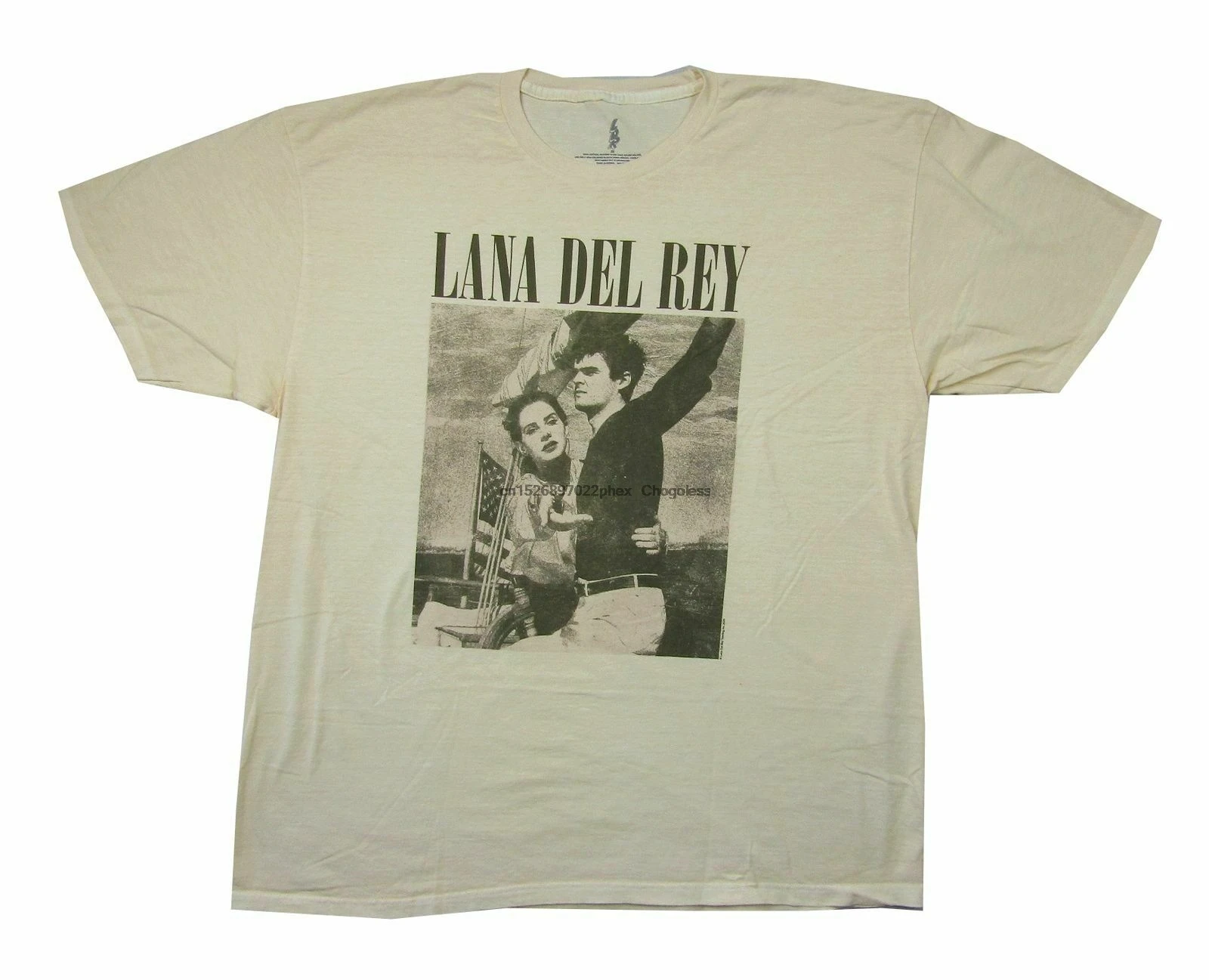 

Lana Del Rey Ldr Sailing Tan Cream T Shirt