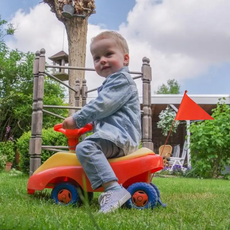 MTBRoad велосипедный флаг безопасности детский велосипед безопасный треугольный с