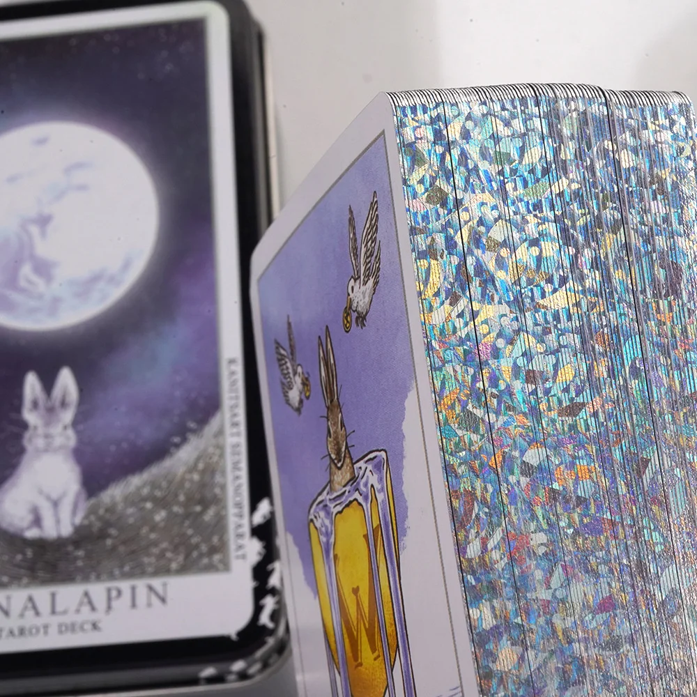 Lunalapin карты Таро ведьмы железная коробка Западная ведьма карта шаблон для женщин
