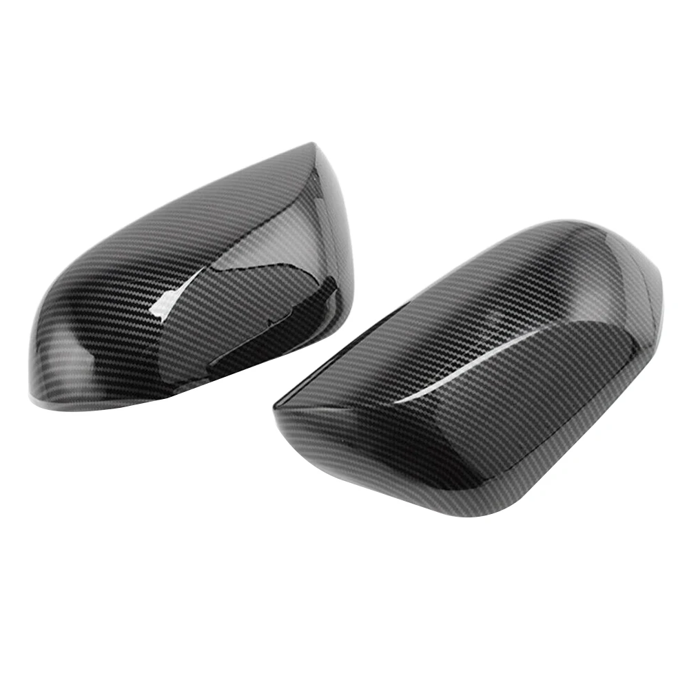 

Car Carbon Fiber Rearview Side Mirror Cover Trim for C- 2016 2017 2018