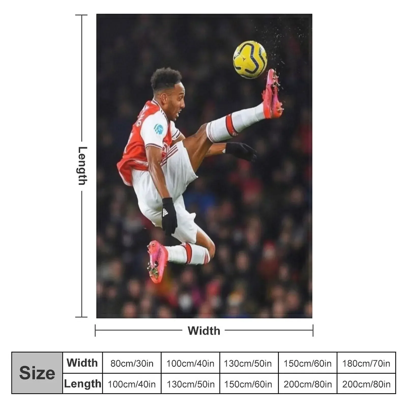 Новинка роскошное тонкое одеяло Pierre-Emerick Aubameyang