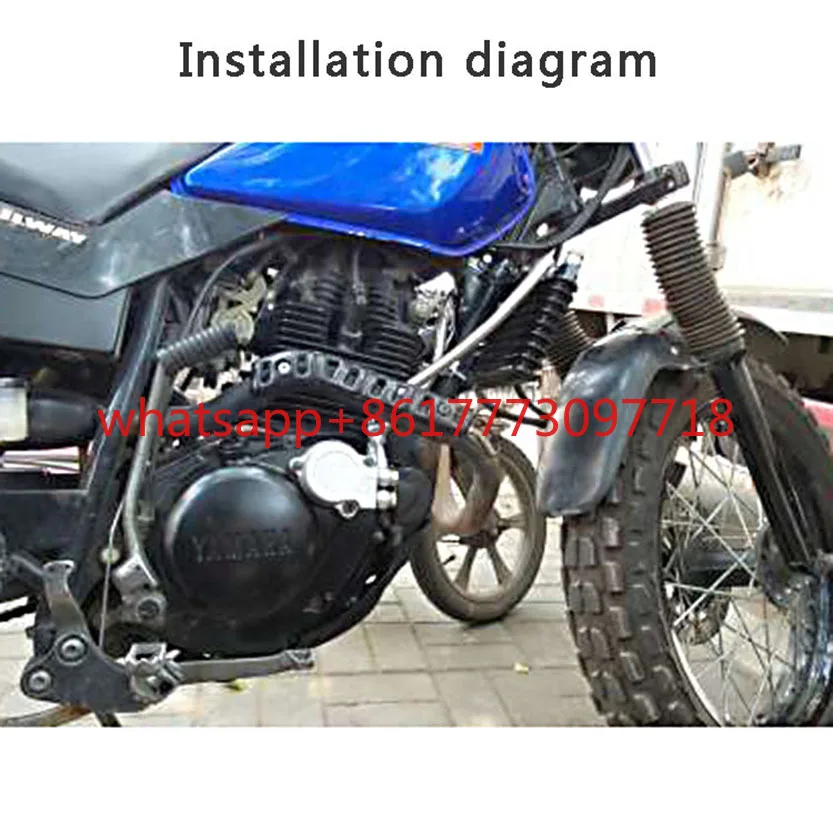 Фото Система охлаждения масла двигателя мотоцикла для SR SRZ SRV 125-250 TW 200 Serow 225 №3