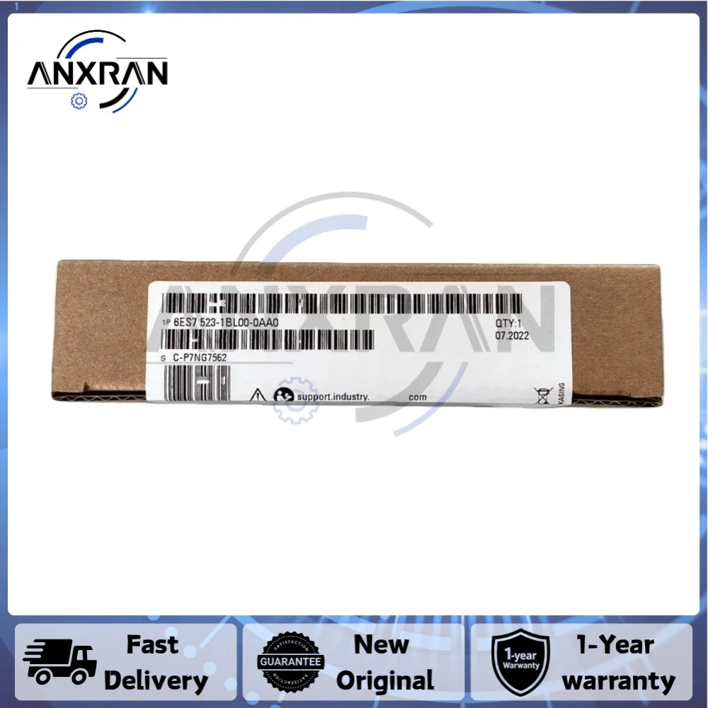 Фото Новый оригинальный модуль ПЛК Siemens 6ES7523-1BL00-0AA0 6ES75231BL000AA0 SIMATIC S7-1500, DI 16x24VDC/DQ 16x24VDC/0.5A BA №1