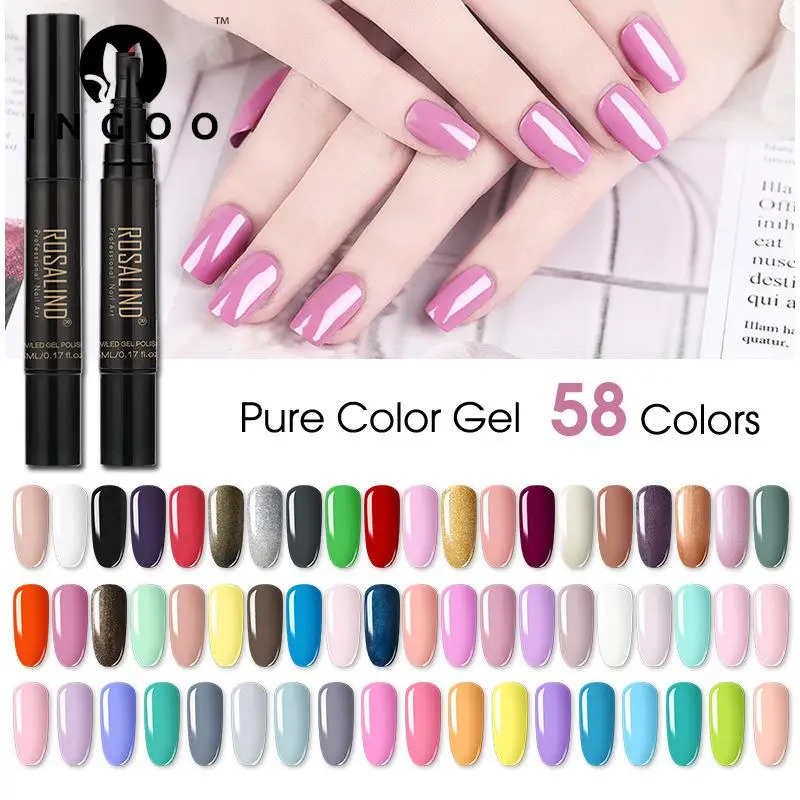 

Гель-лак INGOO для ногтей, 5 мл, УФ-лак для ногтей, 58 цветов