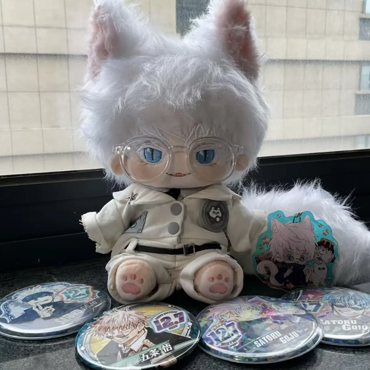 

Очаровательная плюшевая кукла 20 см из аниме «джутсу», кукла-маскарадный костюм, плюшевая кукла-талисман, подарок на день рождения и Рождество