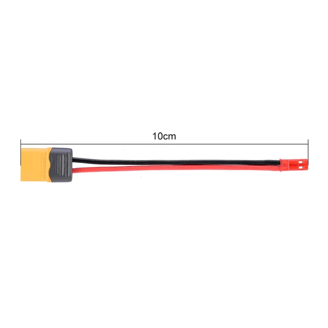 XT60 male to JST female 10cm wire adapter