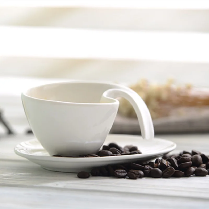 

INS Creative Ceramic Coffee Cup Breakfast Ceramic Cup Office Creative Personality Water Cup Gift