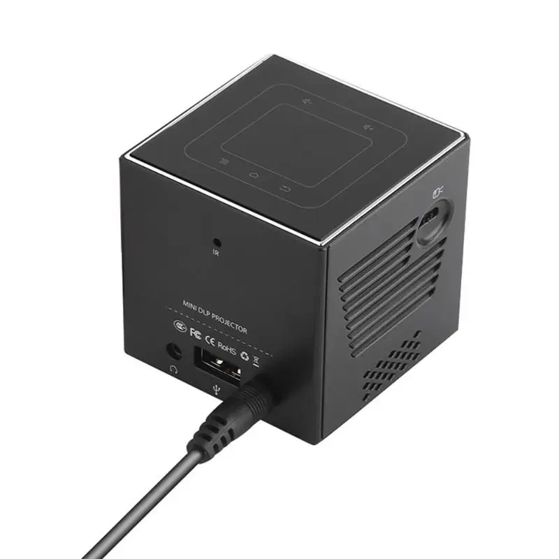 

C80 Mini Projector Android 7.1.2 OS 4K DLP Projector with 2.4G/5G WIFI BT