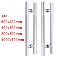 Stainless Steel Shower Handle, Glass Door Handle, High-End 304 Material, Shower Door Handle, Diameter 38mm