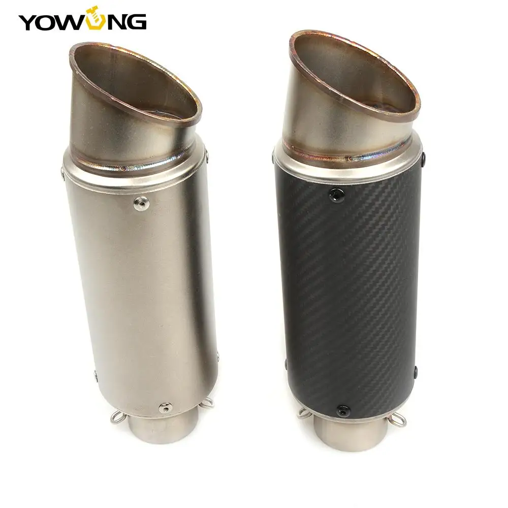 Motorcycle For KAWASAKI exhaust pipe moto ZX-6/10 RZ1000 1000cc z800 er6n FOR FZ1 XVS1300 XT660 FZ6 TDM850 TDM900 VMX1700 | Автомобили и