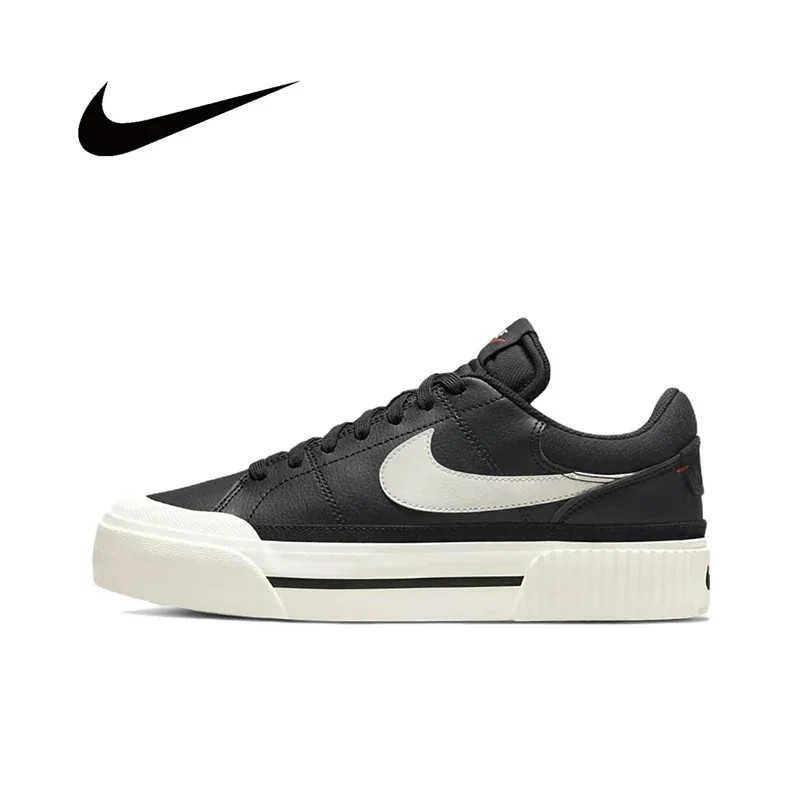 Оригинальные женские туфли для скейтбординга Nike Court Legacy Lift модные массажные