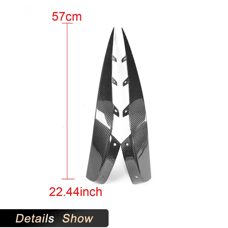 Передний бампер из углеродного волокна для Mercedes Benz CLS Class W218 CLS63 AMG S Sedan 4-дверный