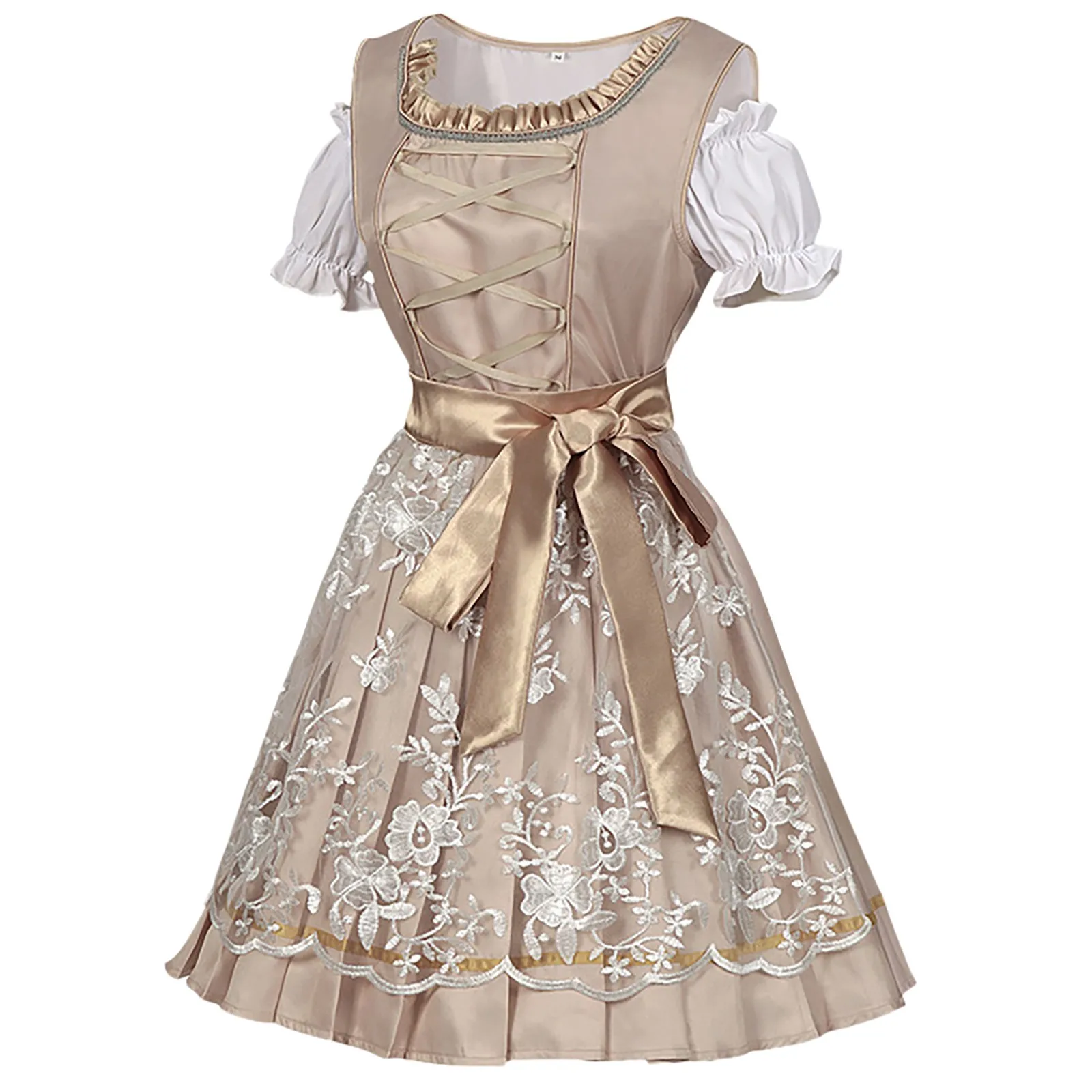 Octoberfest женская одежда Dirndl Платье традиционный немецкий пивной фестиваль Длинный