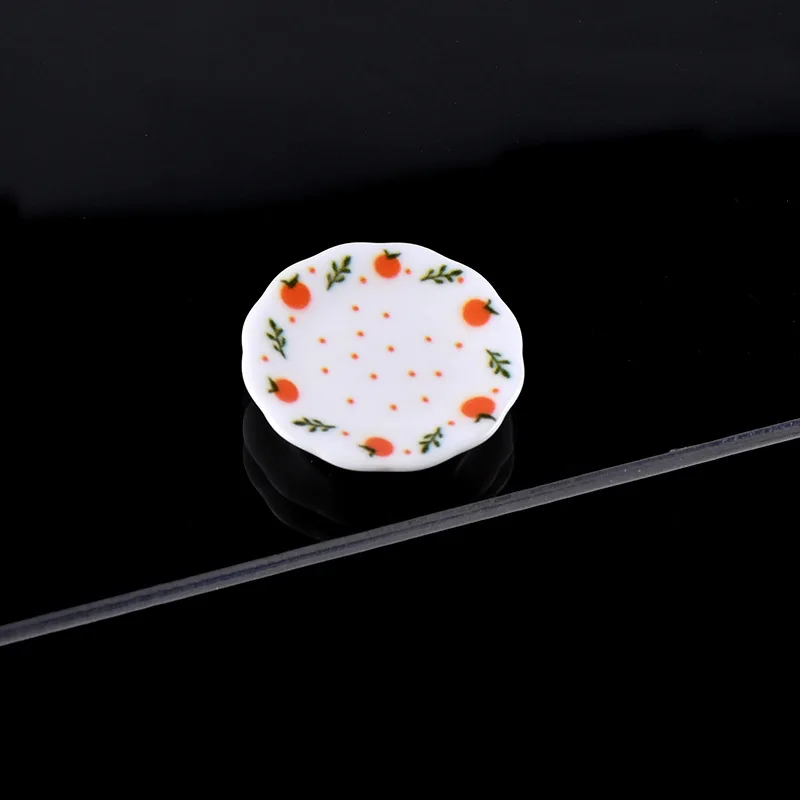 

2024 новые полимерные Мультяшные тарелки миниатюрные тарелки с плоским основанием украшения с плоским основанием для скрапбукинга милые аксессуары «сделай сам» с плоским основанием