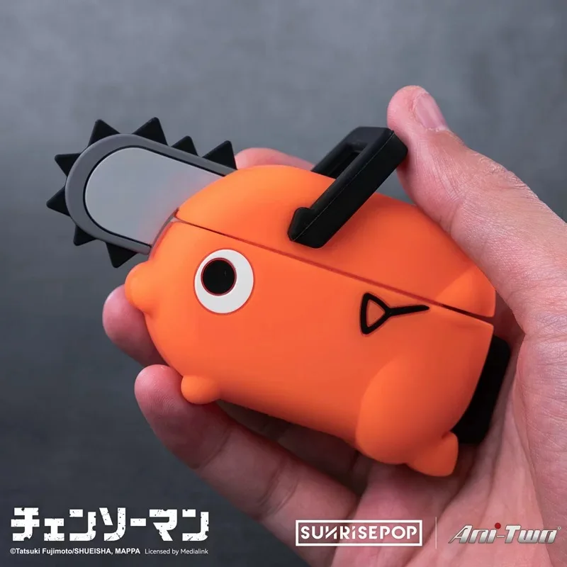 Защитный чехол для наушников с изображением героев аниме бензопилы