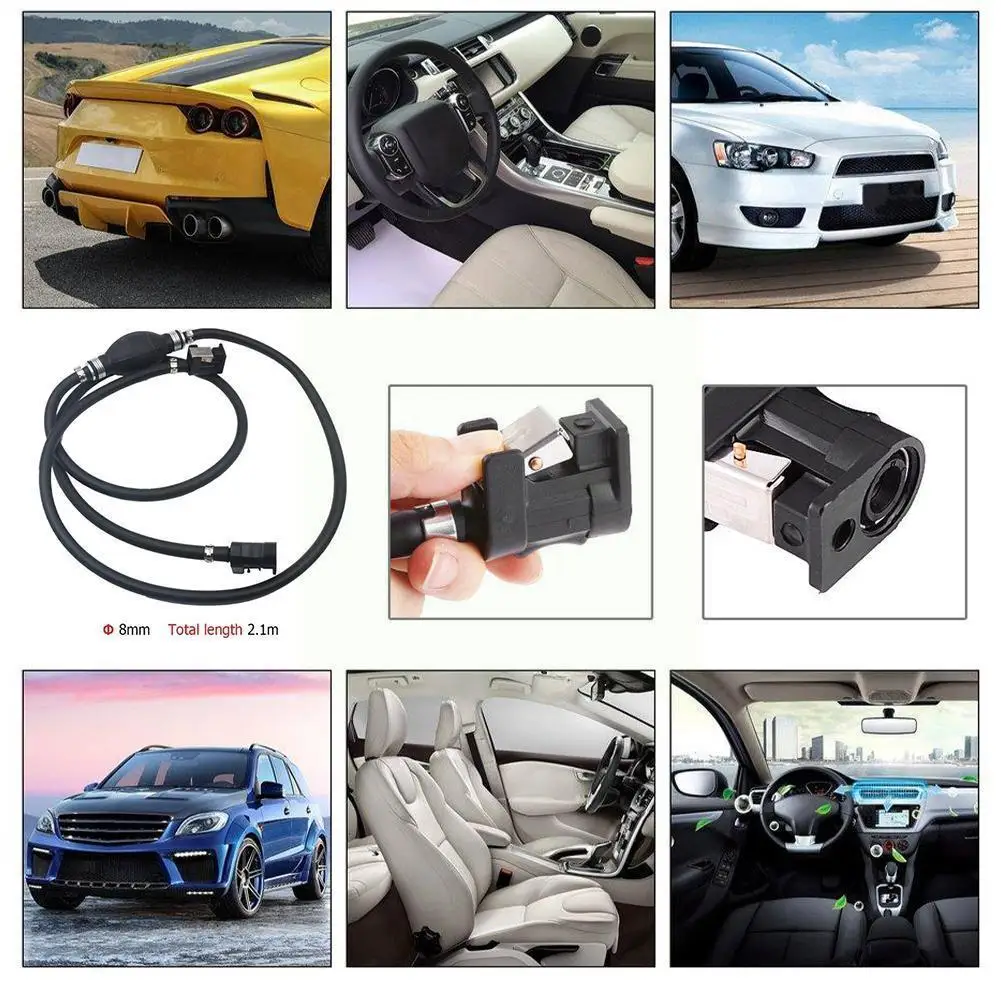 

Сборка топливной линии для лодки, соединитель для газового шланга 8 мм, подвесная Праймер-лампа для подвесного мотора, шланг для шланга, труб...