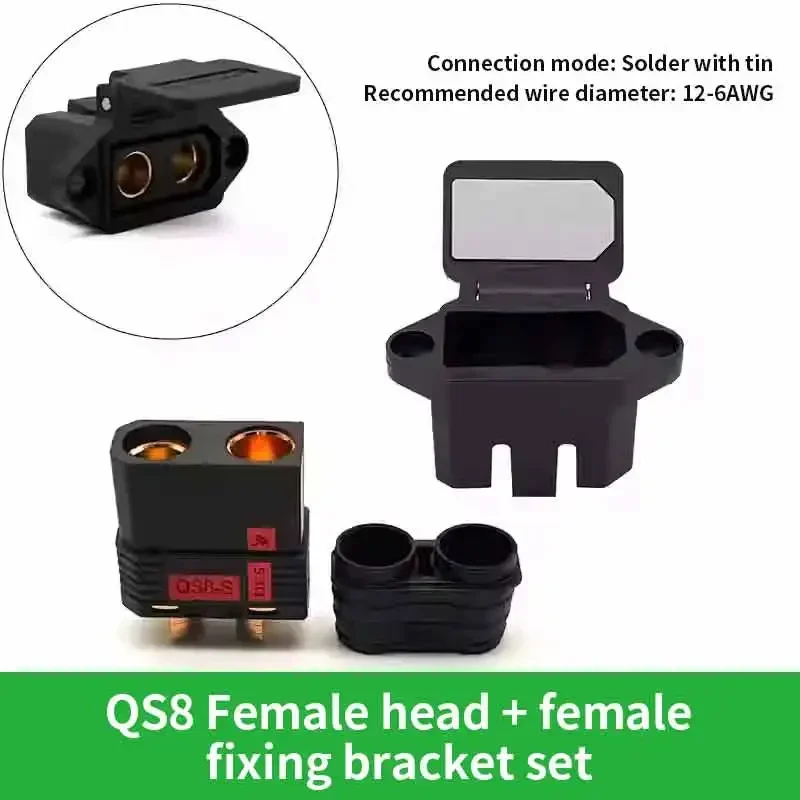 DIVEDEER QS8 Антиискровой разъем для аккумулятора