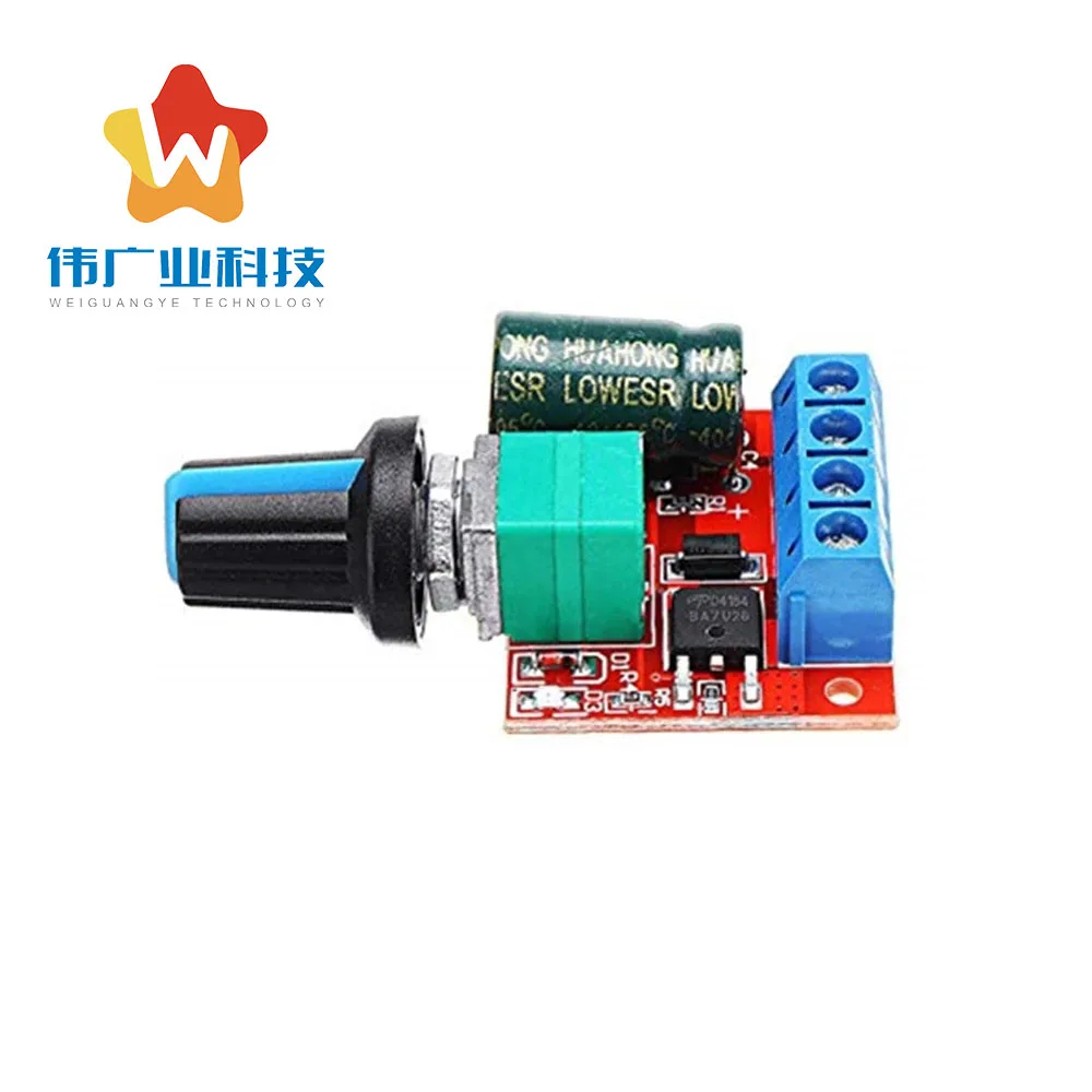 

5A 90W PWM 12V DC Motor Speed Controller Module DC-DC 4.5V-35V Adjustable Speed Regulator Control Governor Switch 24V