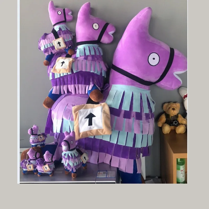 2024 Новая игра Stash Llama Pinatas мягкая аниме-фигурка из альпаки Радужная лошадь мягкие