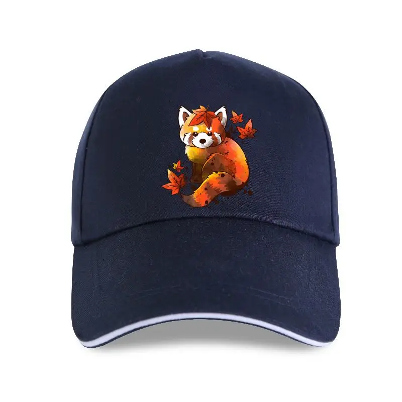 

new cap hat Red Panda Maple Leaf Cute Animal For Men Cotton High Quality Digital Print Baseball Cap Tops