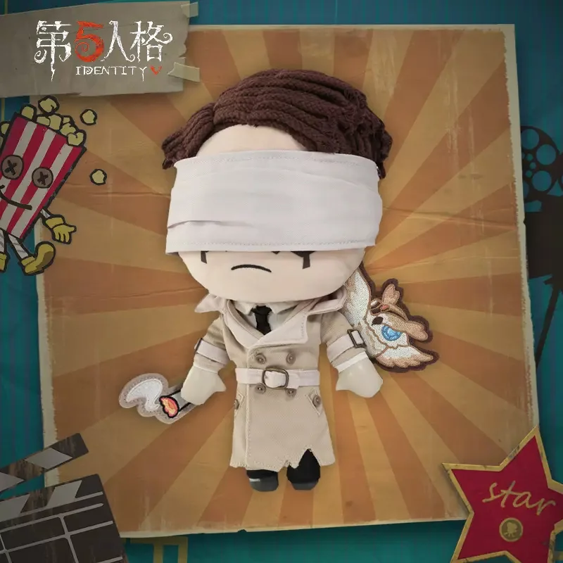 

Original Anime Identity V Survivor Cute Plush Doll Clothes Outfits Dress Up Cosplay Children's Toys Xmas Gifts