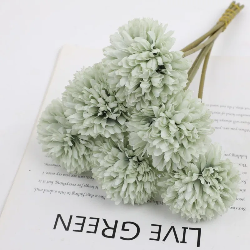 

Искусственный букет одуванчиков из полиэстера