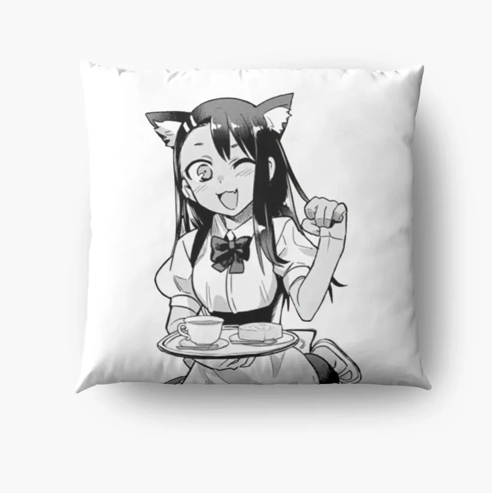 Ijiranaide Nagatoro San Cat Maid домашние модные аксессуары декоративная подушка