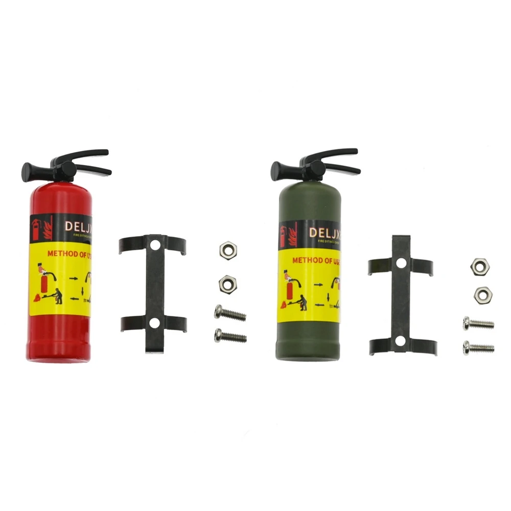 2 шт. Металлический Мини-симулятор огнетушителя для радиоуправляемого