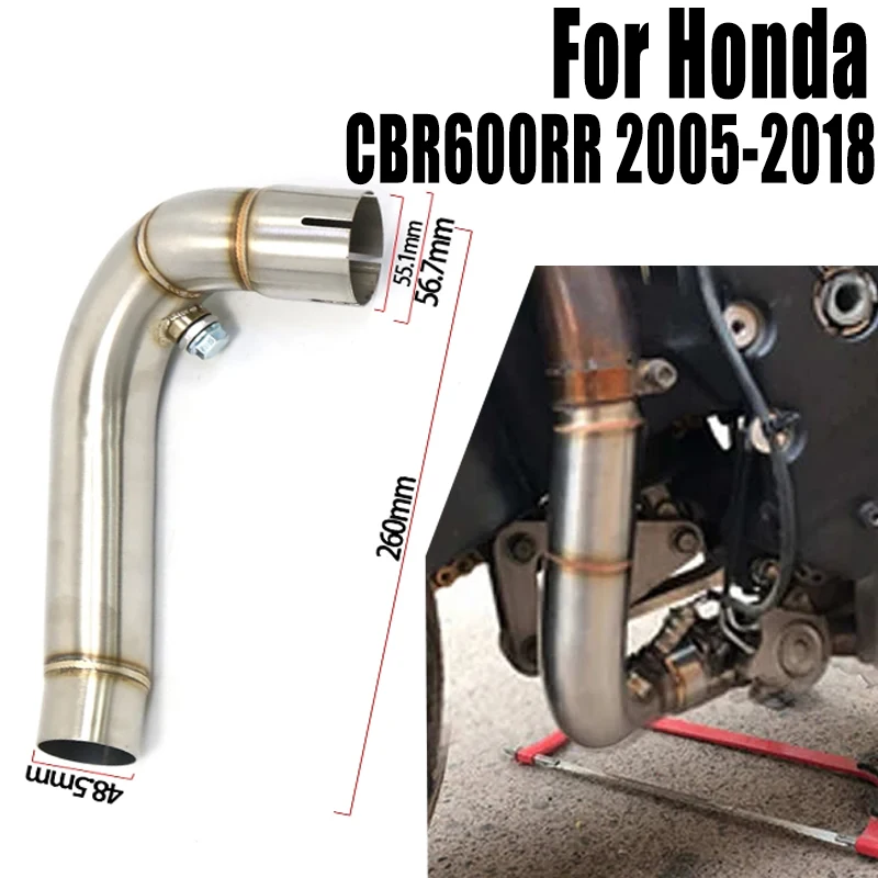 Выхлопные системы CBR600RR выхлопная труба для мотоцикла из нержавеющей стали