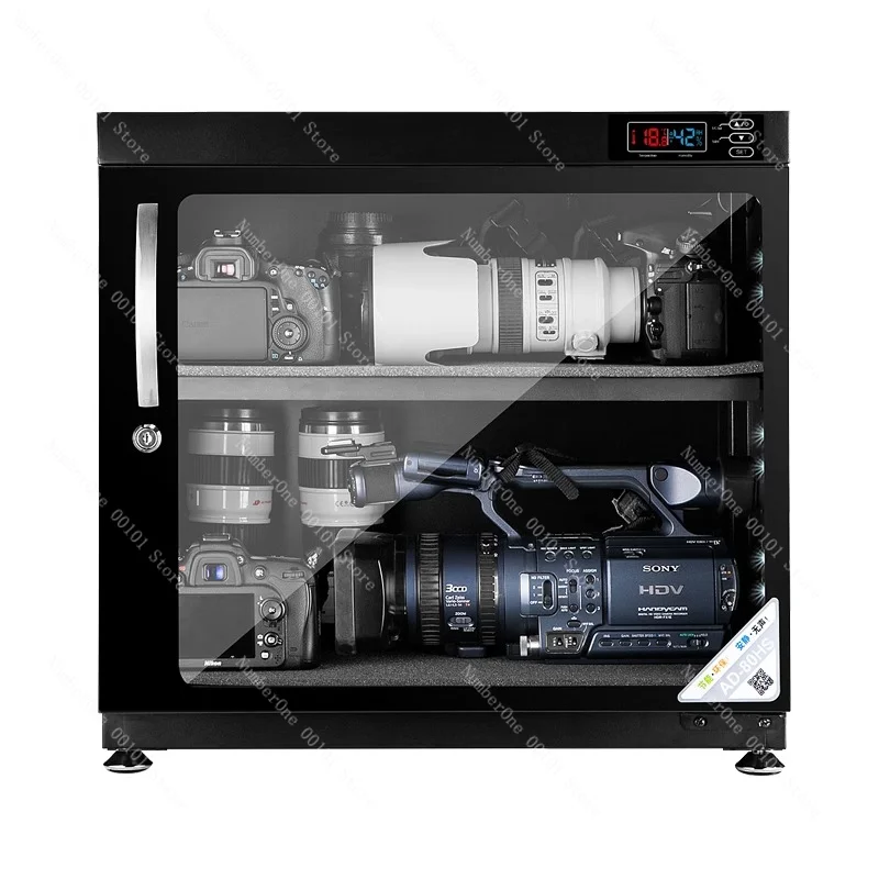 Электронная компактная сушильная печь 80L SLR с объективом для хранения