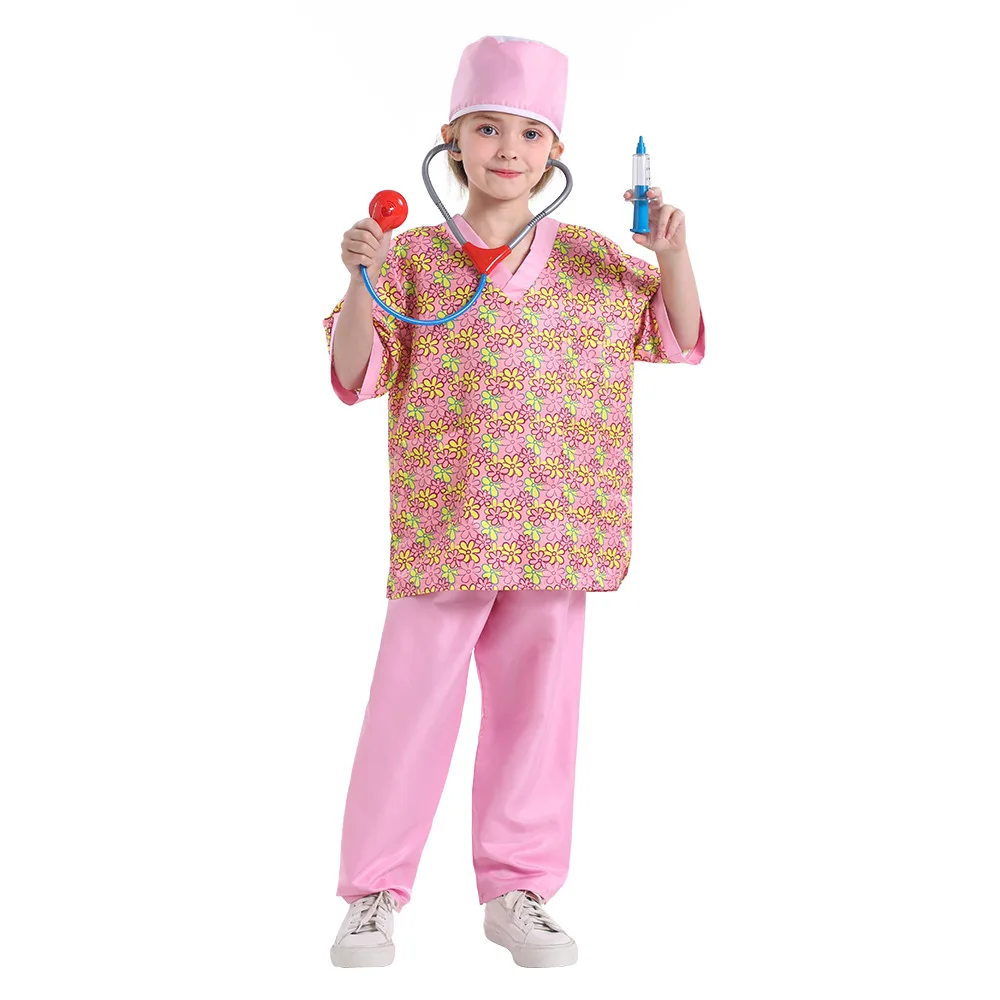 

Детский костюм Доктора медсестры с набором инструментов для косплея