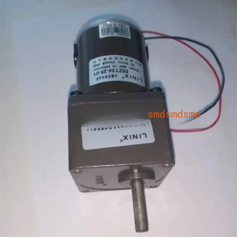 Фото Мотор-редуктор LINIX Lianyi 55ZY24-25-02 DC с передаточным числом 5G-40G, 3000 об/мин №1